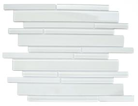 Charisma Linear Mosaic 12X12  Gr/Wi/Po/De/Fi Swatch