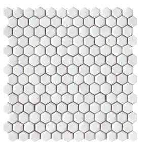 Confetti II Mixed Finish Hex Mosaic 12X12 Swatch