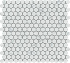 Elegan Matte Penny Mosaic 11X12 Swatch