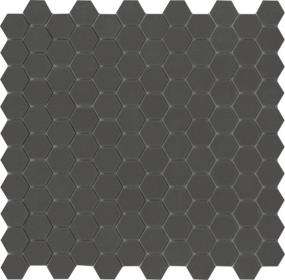 Source Matte 1 Hexagon Mosaic 10X12 Swatch