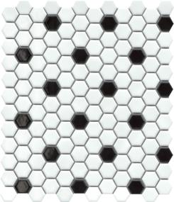 Influence Gloss 1In Hex Mosaic 10X12 Swatch
