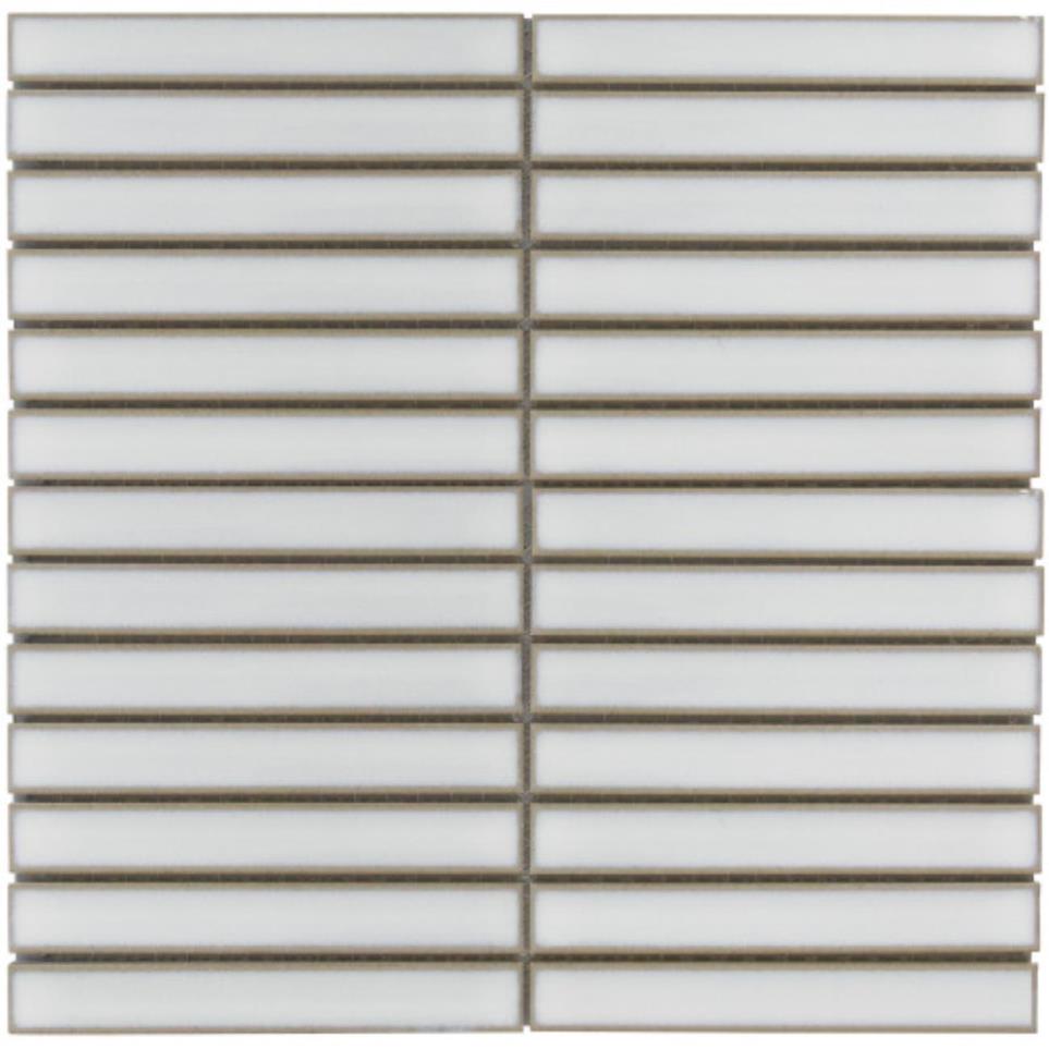 Souvenir Gloss Stacked Mosaic 1X6 On 12X12 Swatch