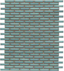 Regala Glossy Mini Offset Mosaic 12X12 Swatch