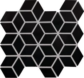 Color Wheel Retro 3D Cube 2X3 Dm 12X13 Mt Grp2 Swatch