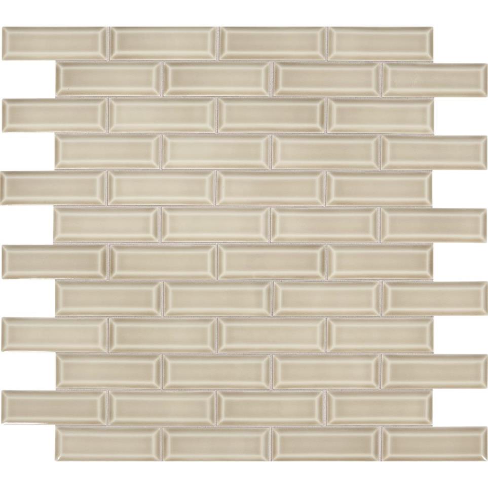 Revalia Remix Brick Joint 2X6 Mm 13X15 Bevel Gl Swatch