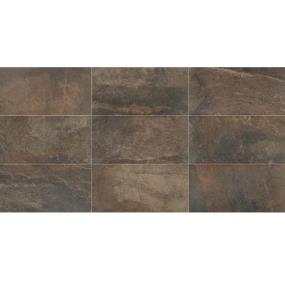 Slate Attache Rectangle 12X24 MT Swatch