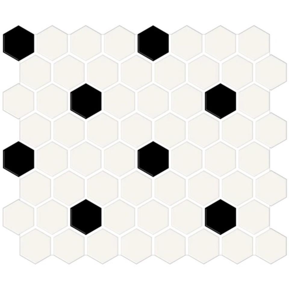 Color Story Mosaics Hexagon 1.5 Dm 12X14 Mt Pattern Swatch
