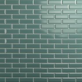 Revalia Remix Brick Joint 2X6 Mm 13X15 Bevel Gl Swatch