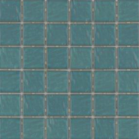 Afloat Glossy 2X2 Mosaic 12X12 Swatch