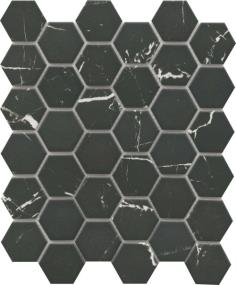 Elegan Matte 2Inch Hex Mosaic 11X13 Swatch
