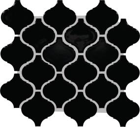 Color Wheel Retro Arabesque 3X3 Dm 11X12 Gl Grp2 Swatch