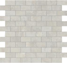 Cavanite Matte 1X2 Offset Mosaic 12X12 Swatch