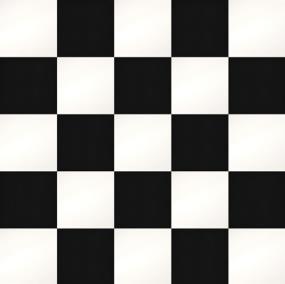 Times Square Polished Checkerboard Mosaic 2X2/12X12 Swatch