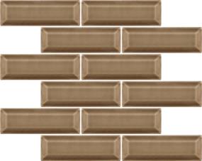 Kinetic Glossy Bevelled Mosaic 11X12 Swatch
