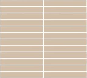 Color Wheel Mosaic Straight Joint 1X6 Dm 12X10 MT Grp2 Swatch