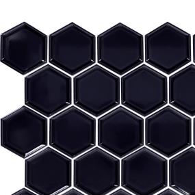 Obsidian Glossy Zoomed Swatch