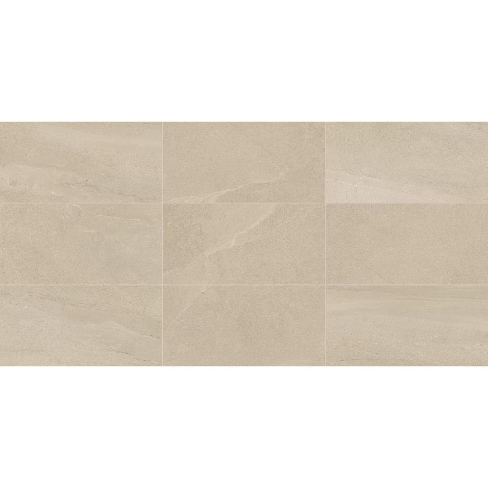 Calgary Rectangle Stepwise 24X48 Mt by Daltile - Fawn Matte