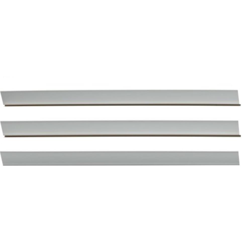 Radiant Pyramid Matte 6X16 by Emser Tile, LLC - White