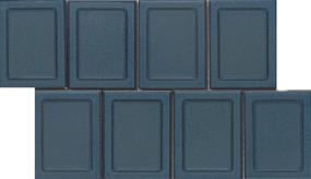 Cuadro Glossy Frame Mosaic 4X5 On 9X14 - Royal Swatch