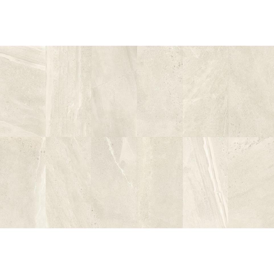 Society Rectangle 12X24 Pl by Daltile - Monument White Polished
