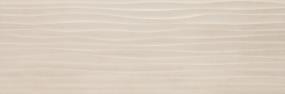 Materika Rectangle Wave 16X48 Tx - Beige Textured Swatch