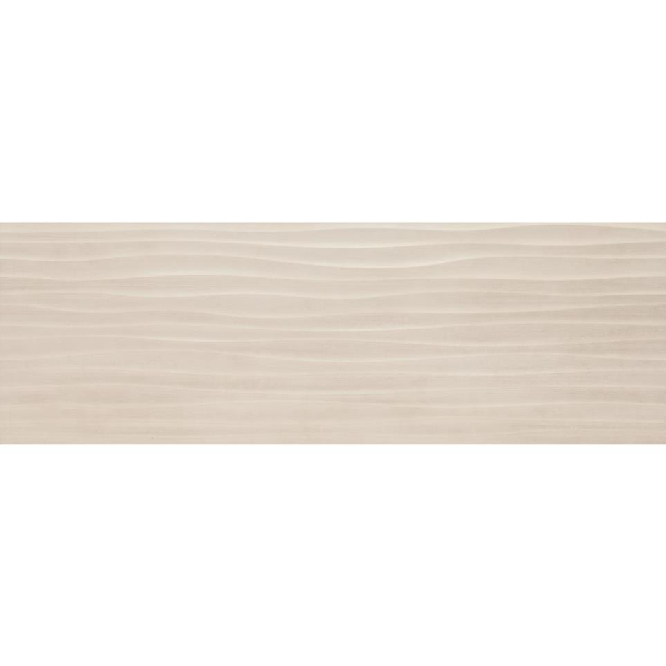 Materika Rectangle Wave 16X48 Tx by Bel Terra - Beige Textured