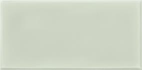 Retrospace Remix Rectangle Undulated 3X6 Gl - Succulent Green Glossy Swatch
