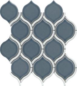 Diva Gloss Arabesque Mosaic 10X12 - Chronos Swatch