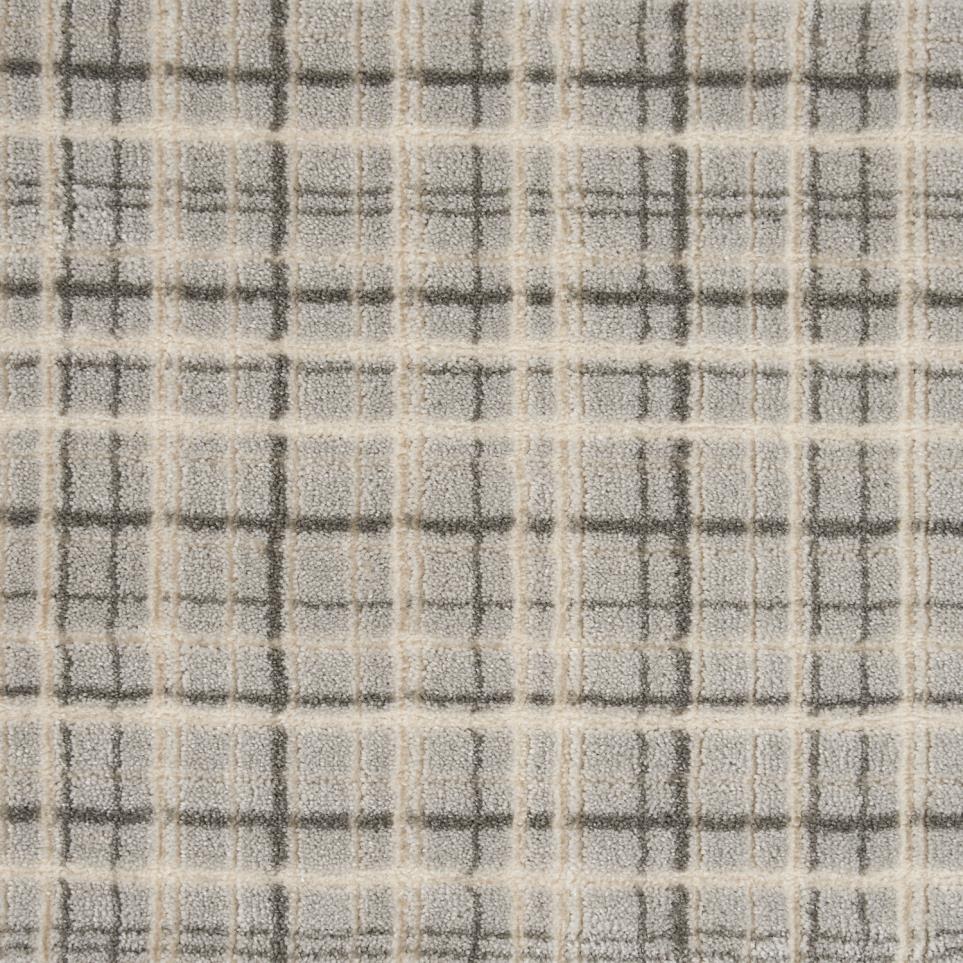 Plaid Perspectives by Nourison - Silver Ivory