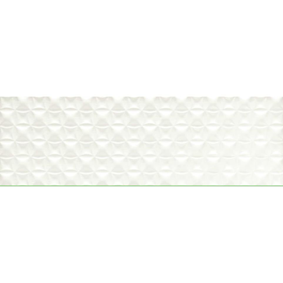 Visual Impressions Rectangle Quadrangle 8X24 Mt by Bel Terra - White Matte