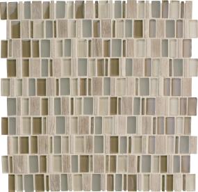 Clio Mosaics Random 1 Mm 12X12 Mx - Hera Mixed Swatch