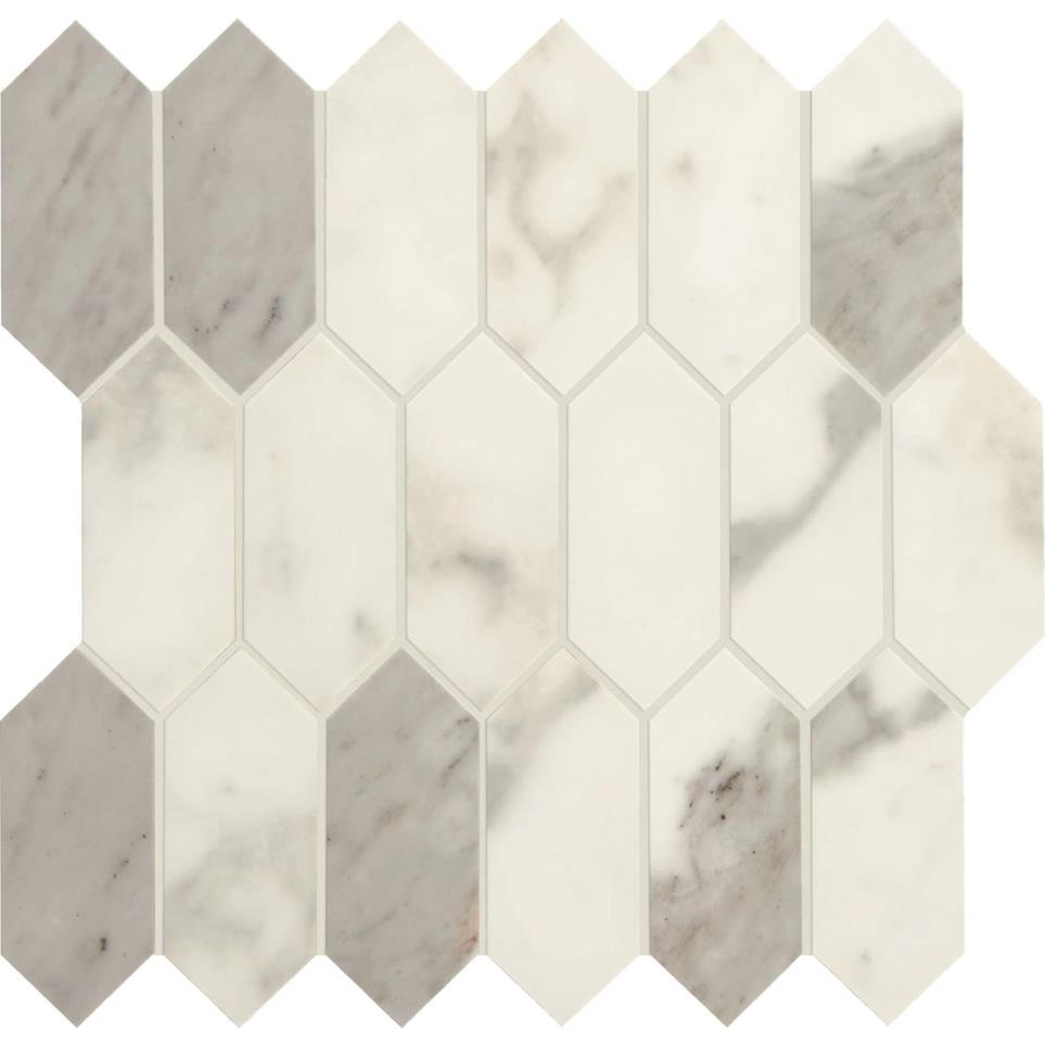 Marble Attache Linear Hexagon 2X5 Mm 12X13 Mt