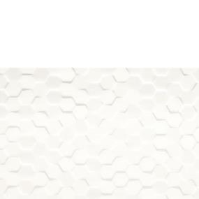 Origami White Textured Zoomed Swatch