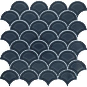 Revalia Remix Fan 3 Dm 14X14 Gl - Radiant Blue Glossy Swatch