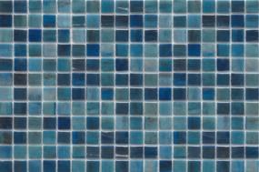 Waterlace Glossy 1X1 Mosaic 12X18 - Lami Swatch
