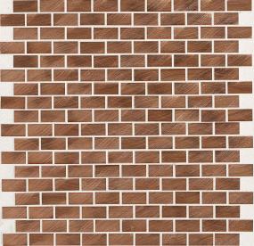 Structure Brick Joint 1/2X1 Mm 12X12 St Grp2 - Copper Satin Swatch