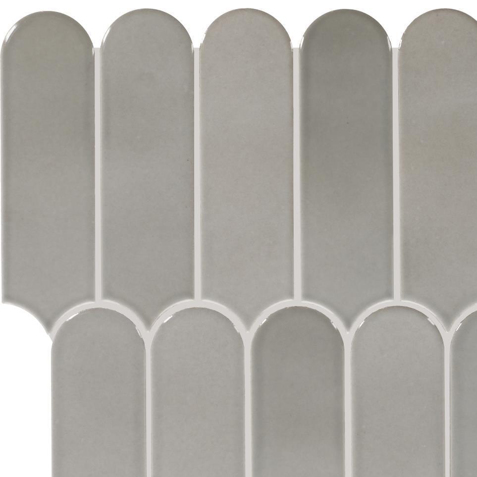 Smokey Gray Glossy Zoomed Swatch