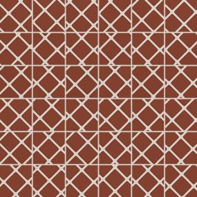 Vectora Glossy Mosaic 2X2/12X12 - Ruby Swatch