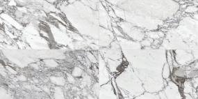 Marble Attache Lavish Rectangle 6X24 Mt - Pearl Arabesque Matte Swatch