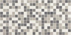 Unglazed Mosaics Straight Joint 1X1 Dm 12X24 Mt - Snow Leopard Matte Swatch