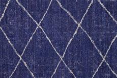Organic Trellis - Indigo Swatch