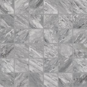 Marble Attache Lavish Straight Joint 2X2 Mm 12X12 Mt - Stellar Grey Matte Swatch