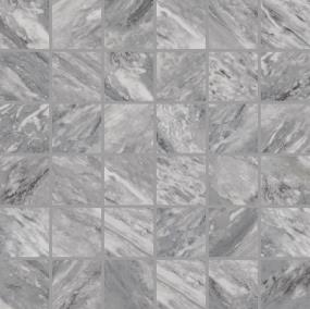 Marble Attache Lavish Straight Joint 2X2 Mm 12X12 Mt - Stellar Grey Matte Swatch