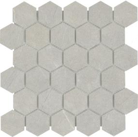 Solara Matte 2In Hexagon Mosaic 10X11 - Yaris Swatch