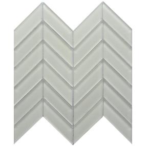 Edge Mosaic 12X12 - White Swatch
