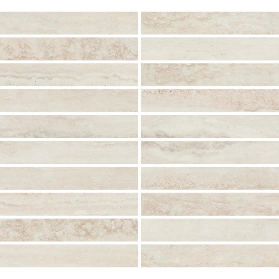 Calligo Stacked Microban 1X6 Dm 12X10 MT by Daltile - Tusk Matte