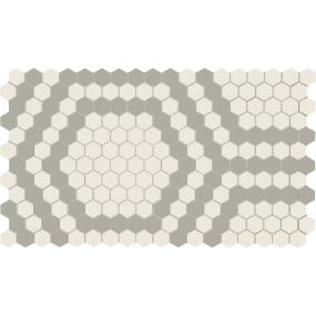 Ice White/Light Smoke Hex Matte Swatch