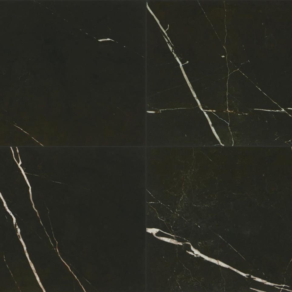 Marble Attache Square 24X24 PL by Bel Terra - Nero Polished