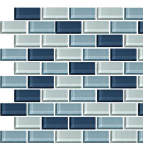 Winter Blues Glass Zoomed Swatch