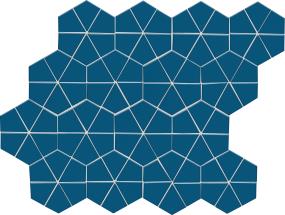 Stagecraft Kaleidoscope 6X6 Dm 12X15 Gl - Galaxy Glossy Swatch